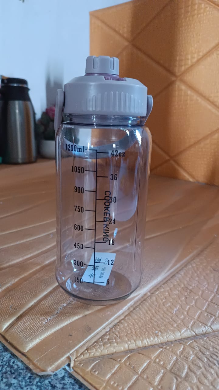 Plastic water bottle With Carry Handle (1 pc / 1200 ML)