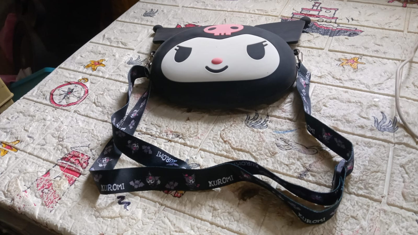 Cute Cartoon Girls' Backpack, Shoulder Bag / Purse, Portable, Mini Silicone Handbag Girls, Children's Bag/Purse for Girls Women, Gift Girls Bag Accessories (1 Pc Mix Color )