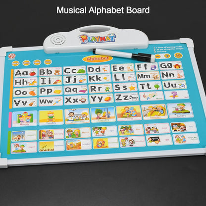 Kids learning pad with The House Karts, music, and drawing features