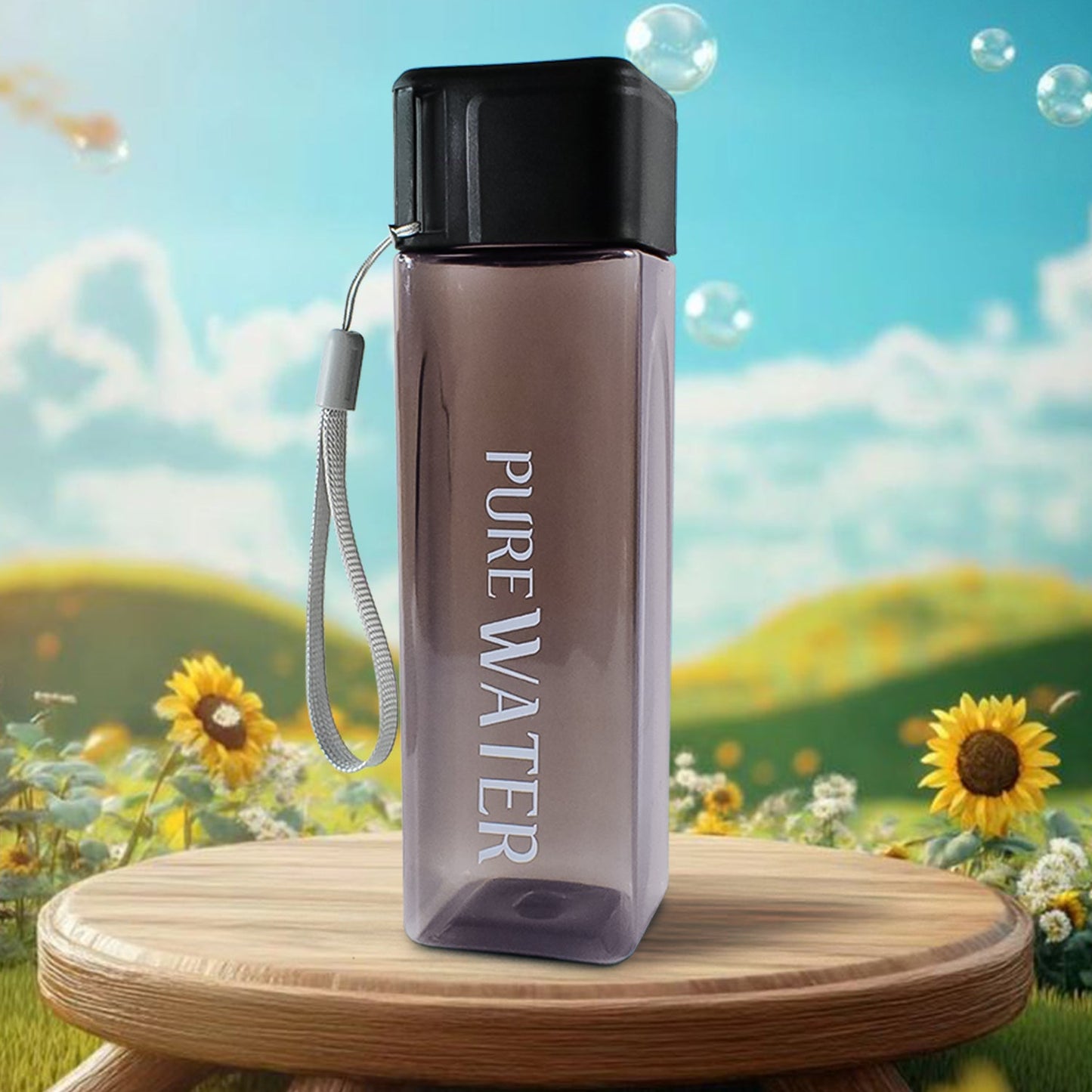 Premium Square Plastic Bottle