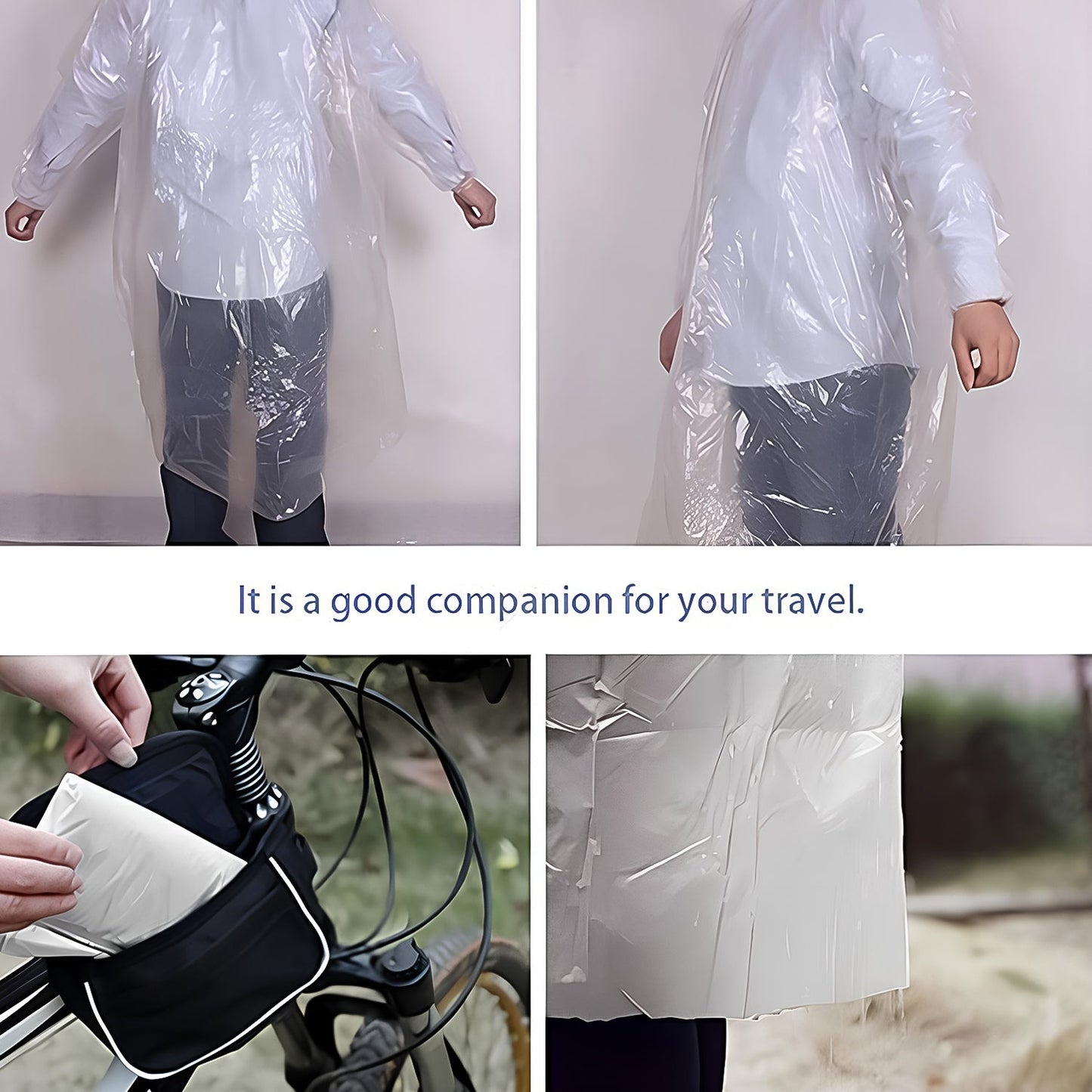 Raincoat Protect Body Arms Legs, Waterproof Rain Suit Outdoor Accessory (1pc)