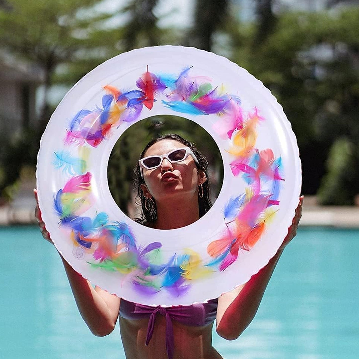 Swim Ring, For Adults, , For Water Play,  Swimming, Women's, Men's (1 Pc)