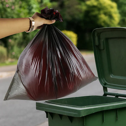 Heavy Duty Garbage Bags Roll (50 Bags, 50x60 Cm)