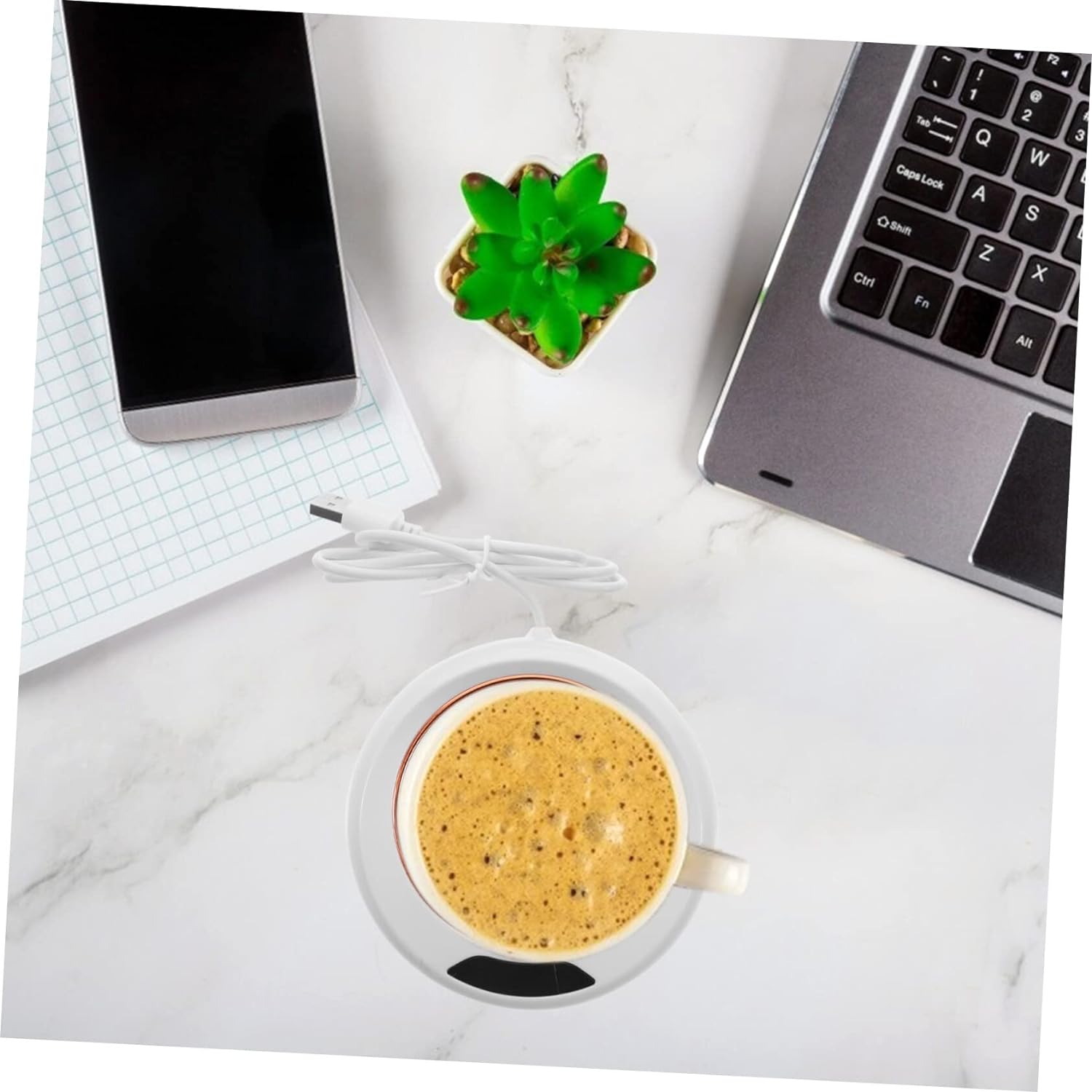 USB heated mug