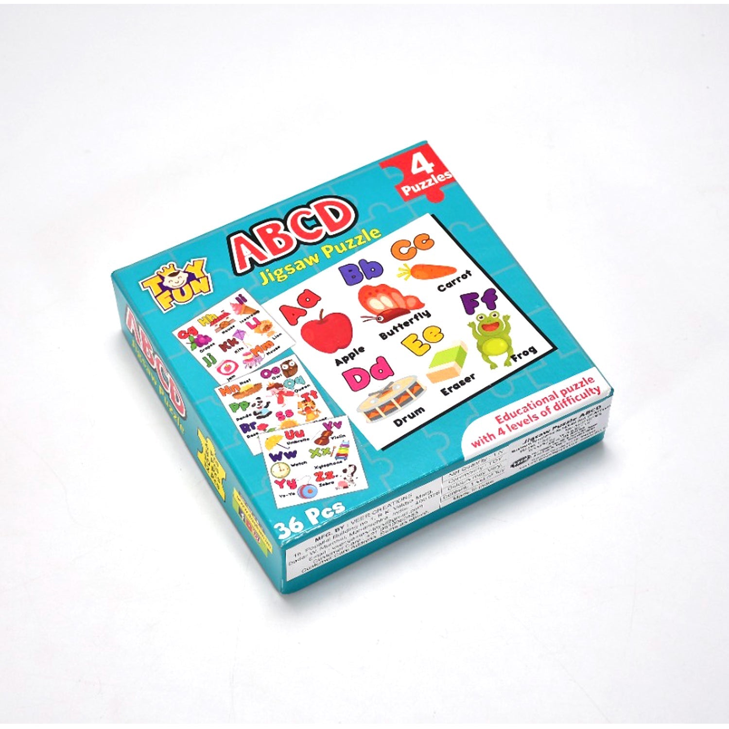 The House Kart learning puzzles for kids, packaged set