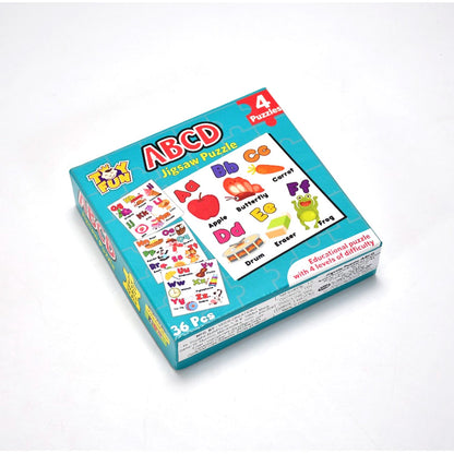 The House Kart learning puzzles for kids, packaged set