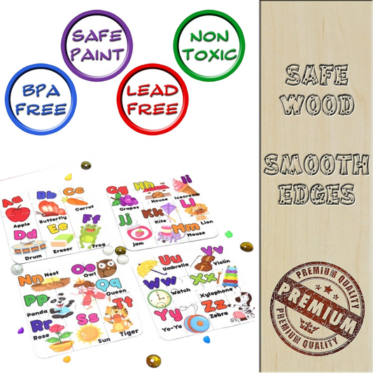 The House Kart Jigsaw Puzzle Toy for Children (4-Pcs Pack)