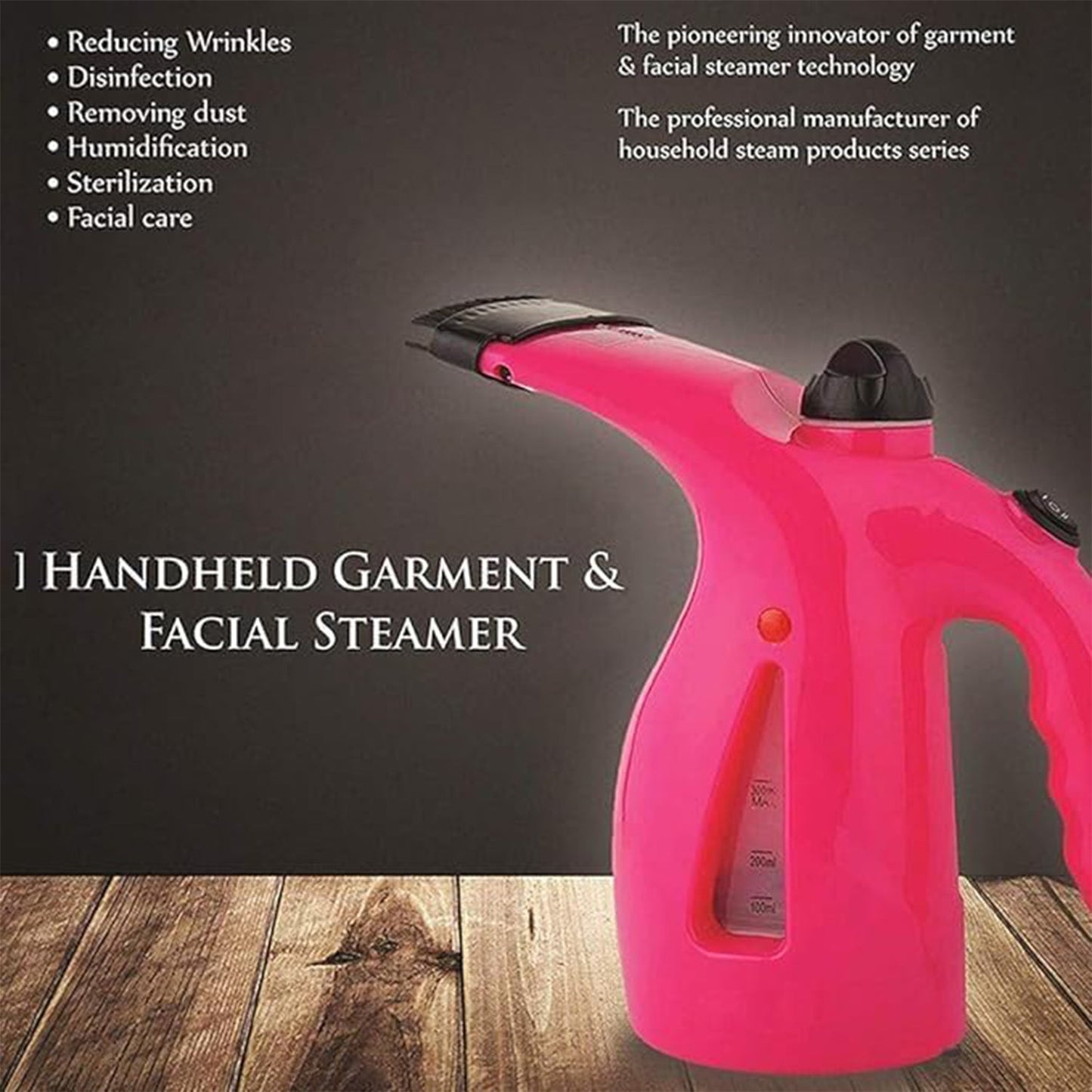 Portable 4 in 1 Handy Vapor Steamer