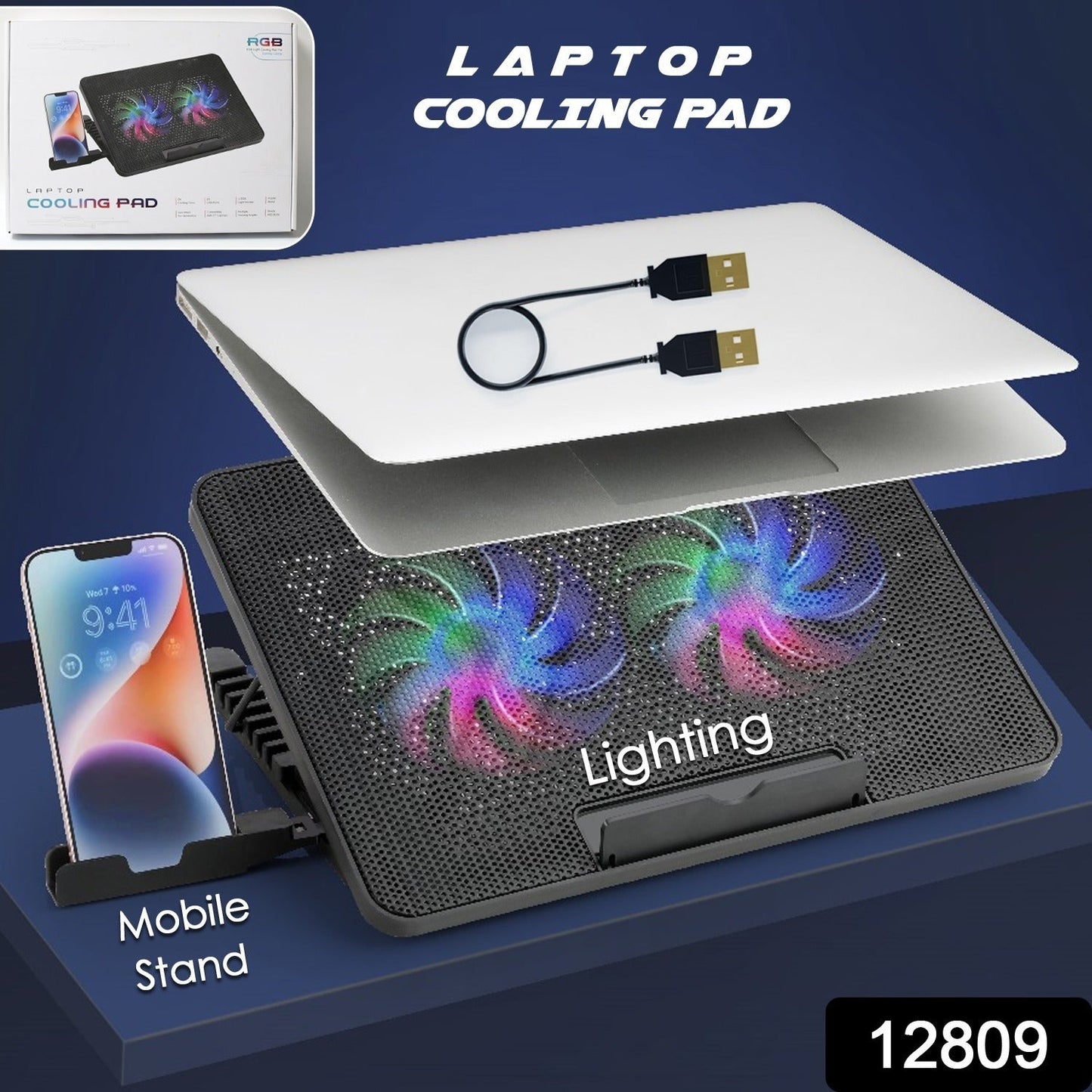 Laptop cooling pad