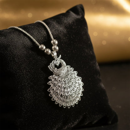 Traditional peacock jewelry        
