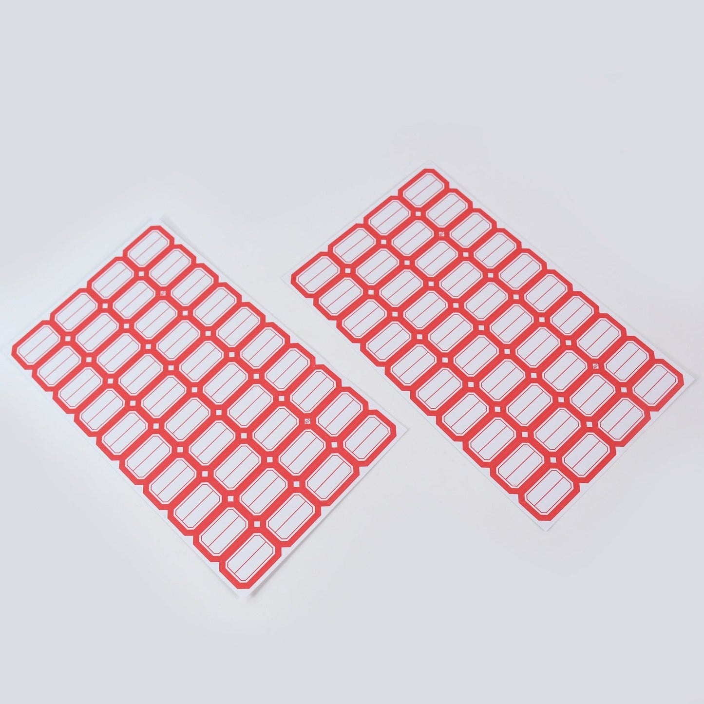 Multipurpose Writable Blank Label Sticker Sheets (1 Sheet)